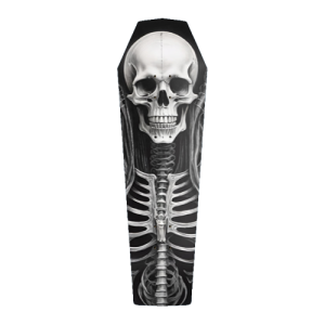 Twisted Skeleton Coffin Pool Deck 2
