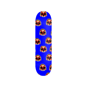 All over Khaoz board blue