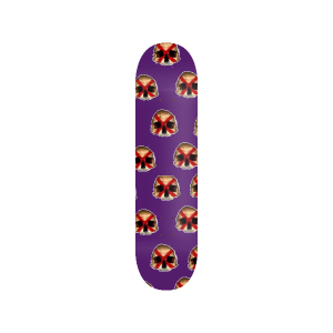All over Khaoz board dark purple