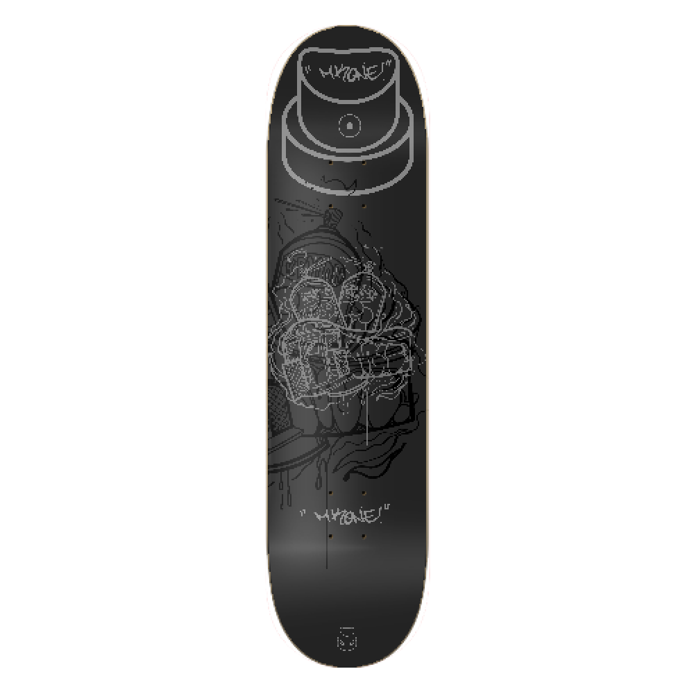 MKONE Silver & Black Deck