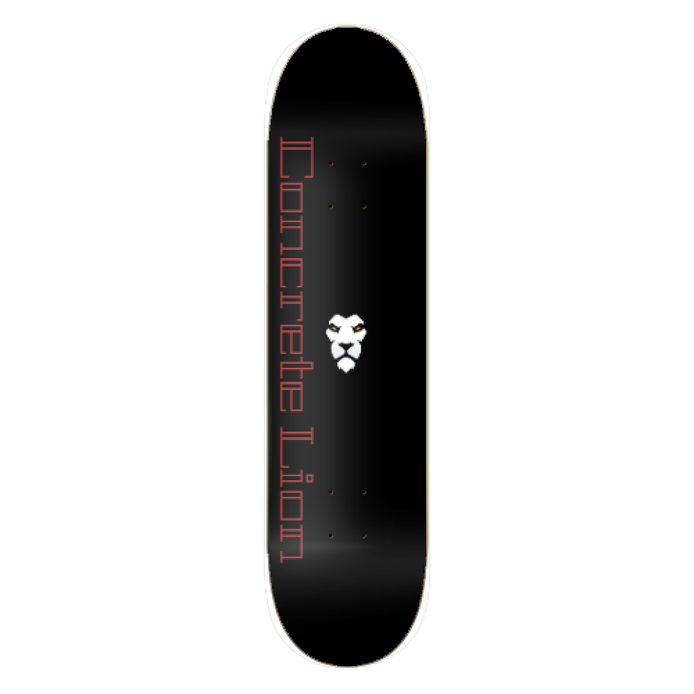"Fade" Concrete Lion Skateboards Medium Concave