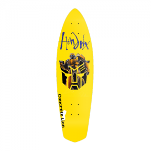 Hendrix's Concrete Lion Skateboards Medium Concave