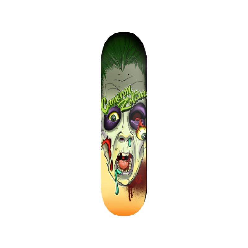 Sick V.O. Skateboard deck design