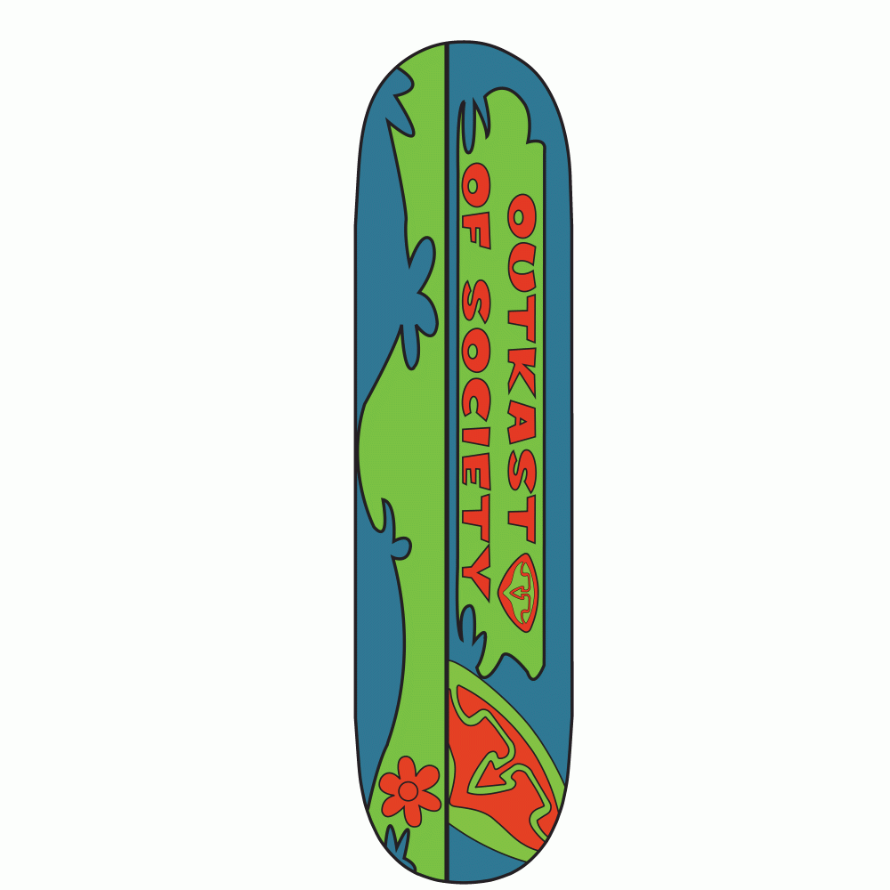 Scooby logo deck