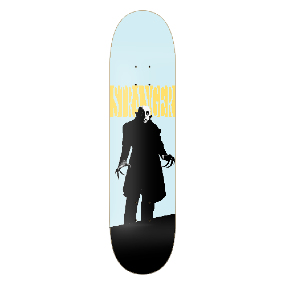 Scary Dude Skate Deck