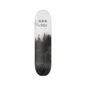 Mood board peaceful lake