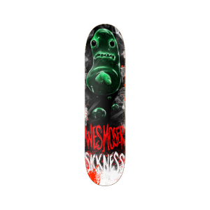 Wes Moser-Cannibal Goop-Sickness Skateboards