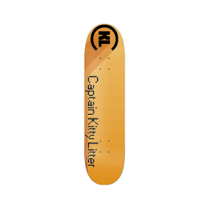 Captain Kitty Litter Digitize Graphic