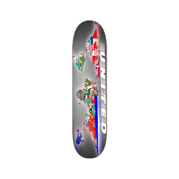 United Skateboard Deck Design