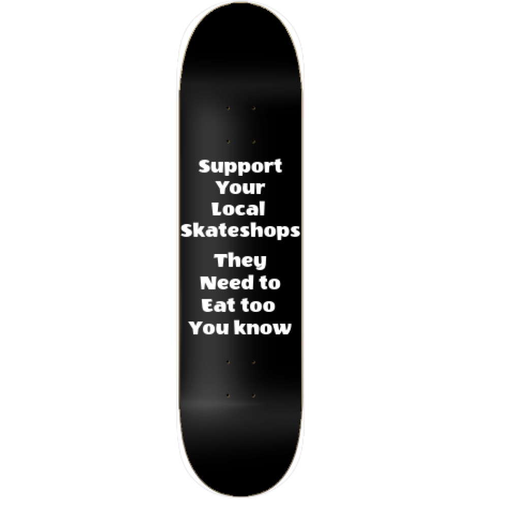 Farewell "Support Your Local Skateshops"
