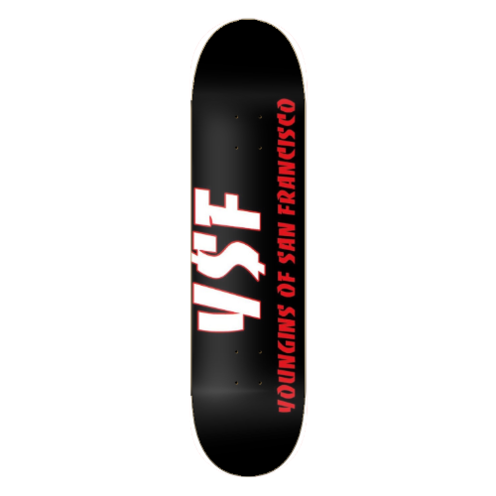 YSF skateboard deck