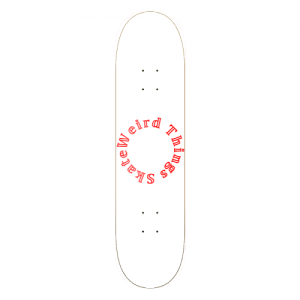 Weird Things Skate Deck