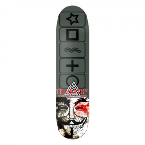 Telepathy Skateboards "Anonymous Picasso" Skate Deck