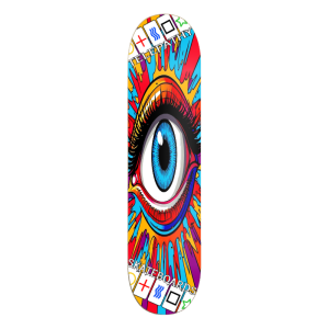 Telepathy Skateboards "The Eye" Skate Deck