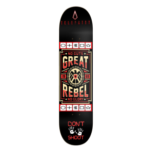 Telepathy Skateboards "Protest Series II" Skate Deck