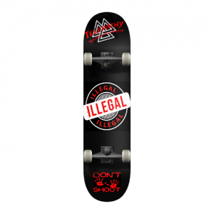 Telepathy Skateboards Complete "Illegal" Skateboard 