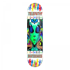Telepathy Skateboards "TAKE ME" Deck