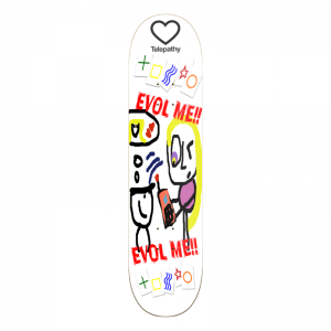 Telepathy Skateboards "EVOL ME" Skate Deck
