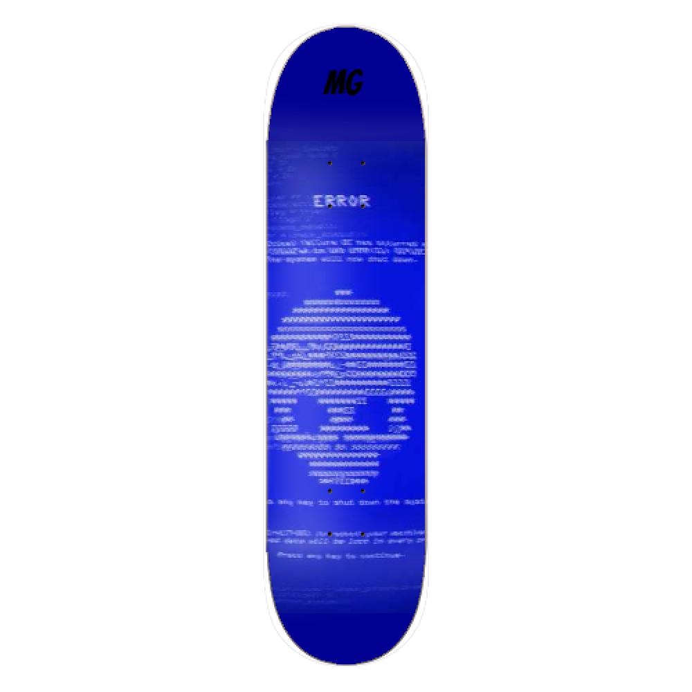 MG Blue Screen