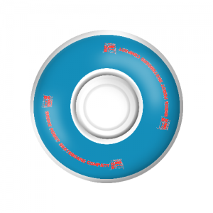 Orange on Blue Wheels