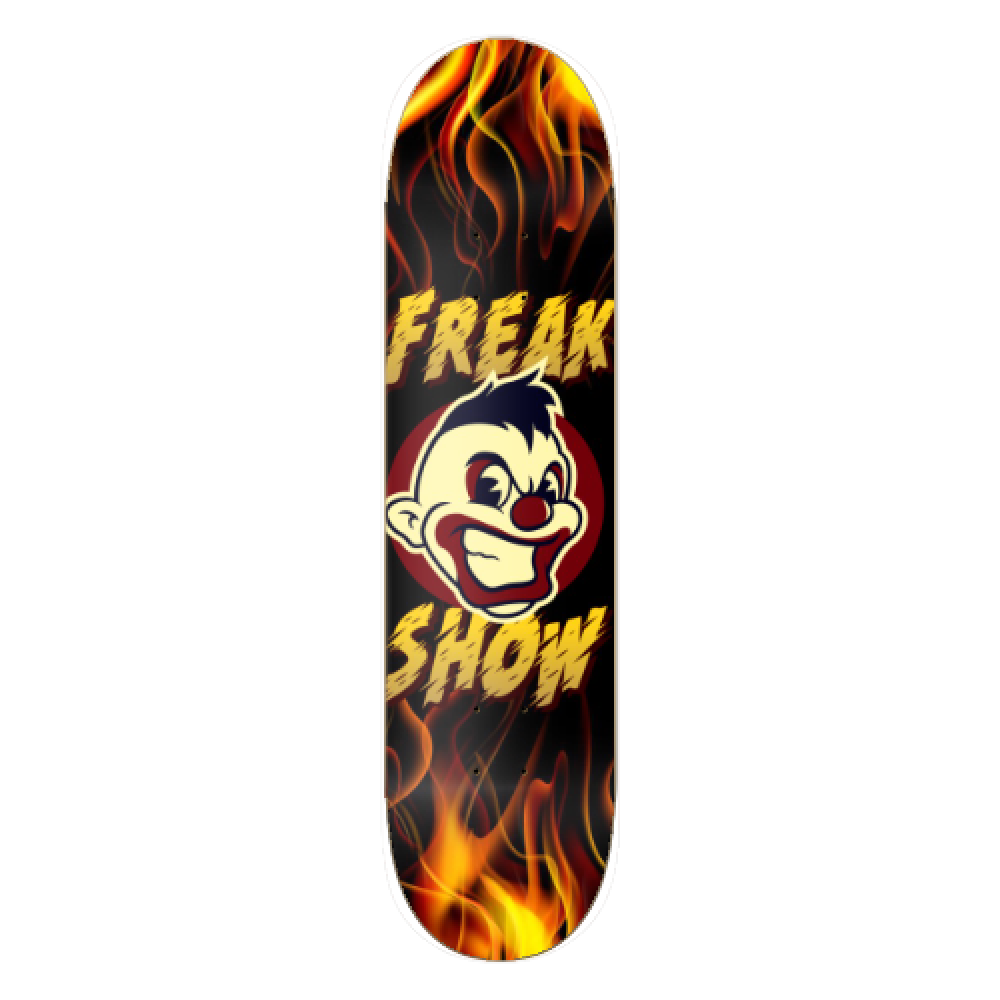 Freak Show Fire Head Logo