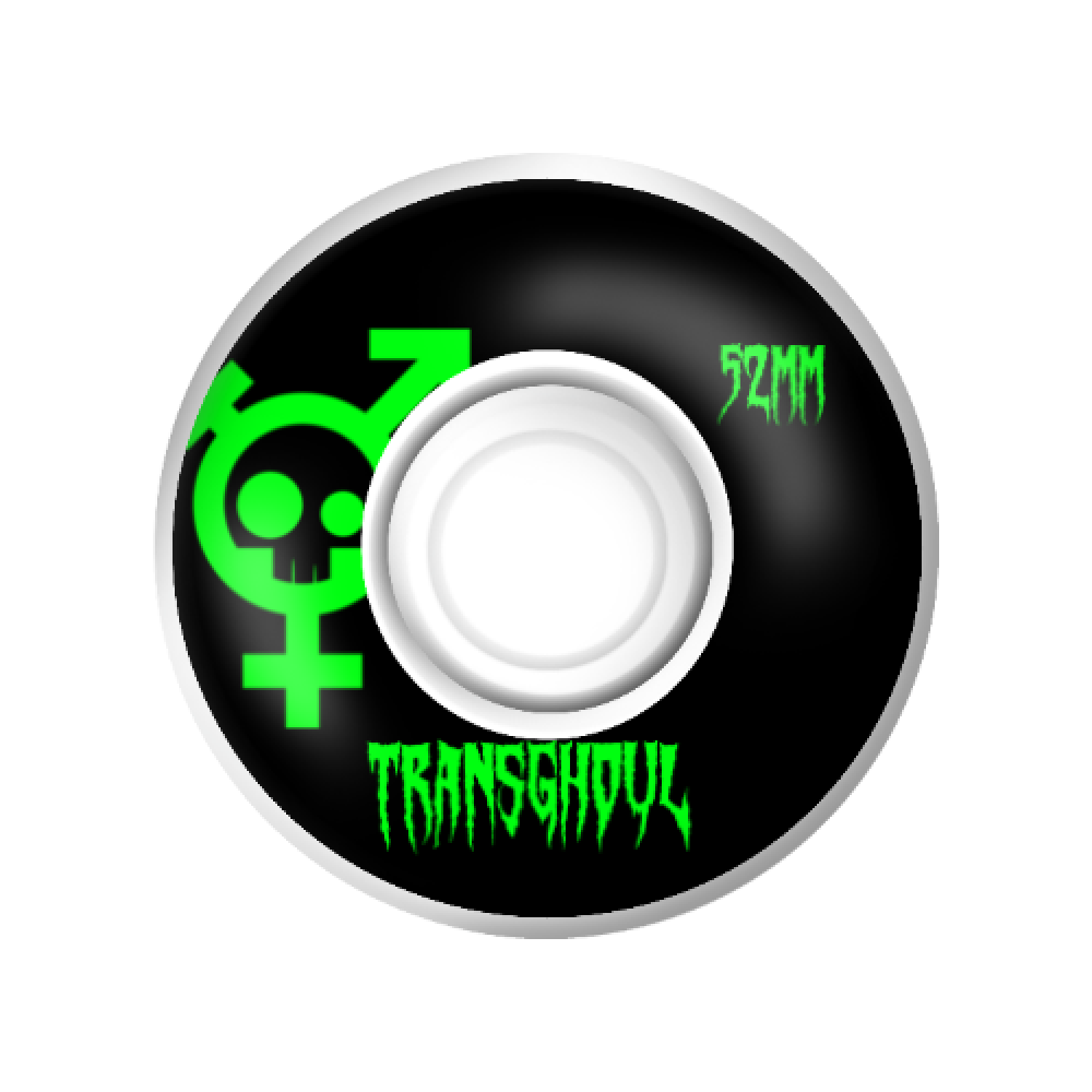 Trans Ghoul Green Wheels
