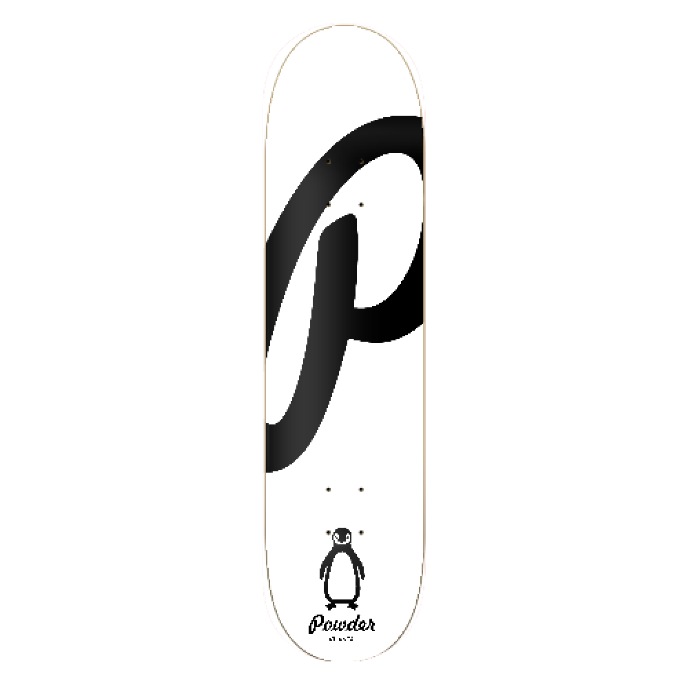 Black "P logo" Deck