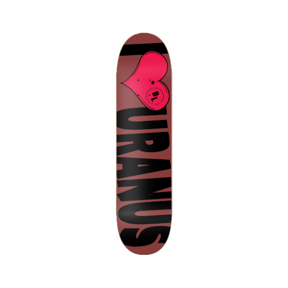 Uranus Skateboard deck design