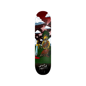 Warrior Red Sky Stars