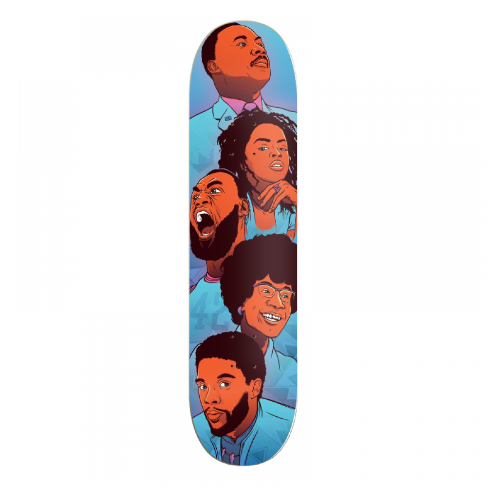 The Culture Project Skatedeck (Blue/Pink)