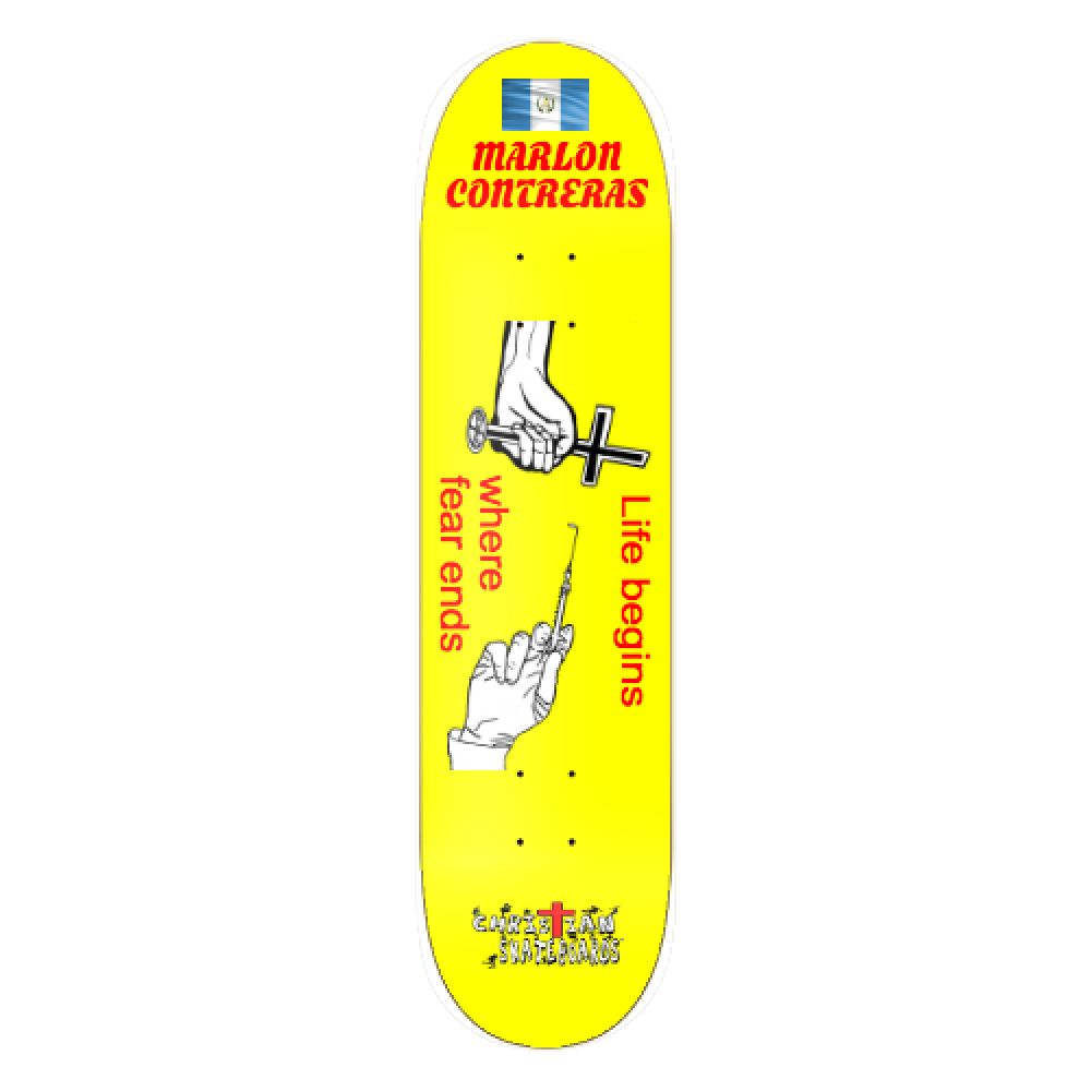 Marlon Contraras's "Life Begins.." Deck (Yellow)