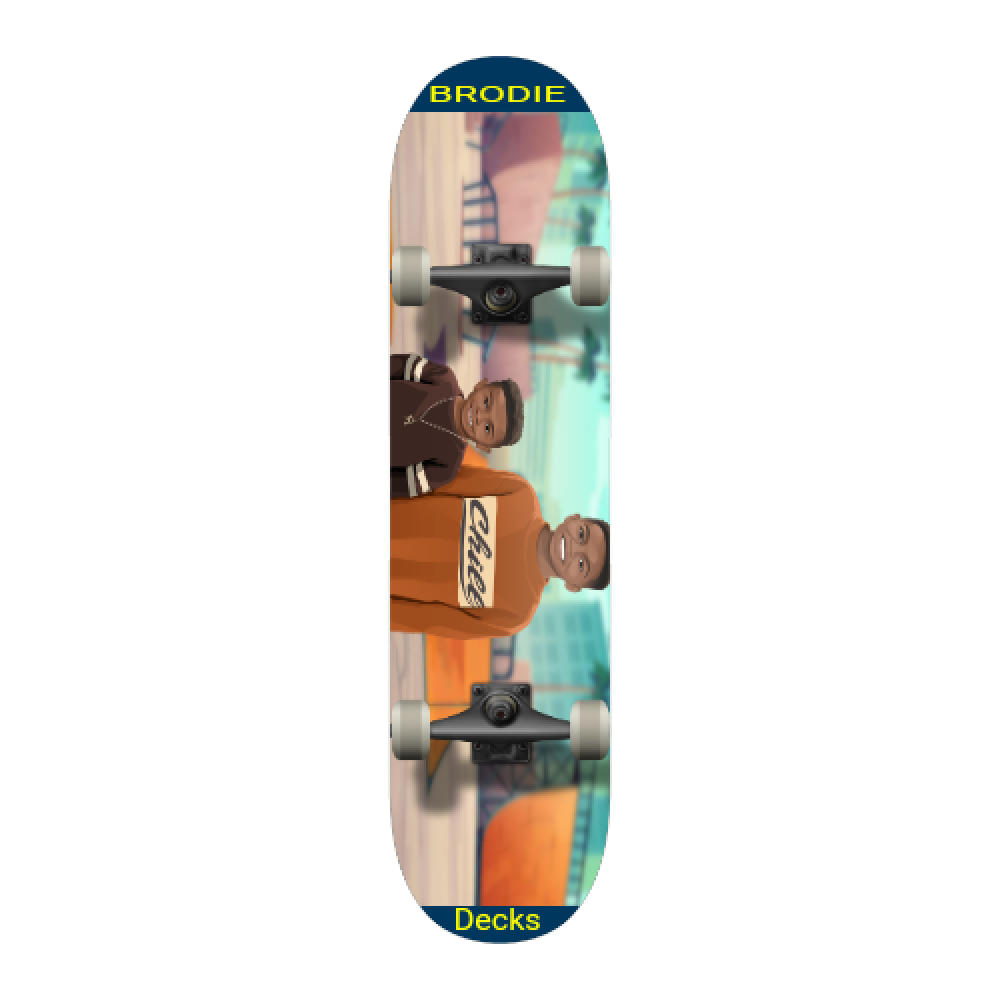 Brodie skateboard deck