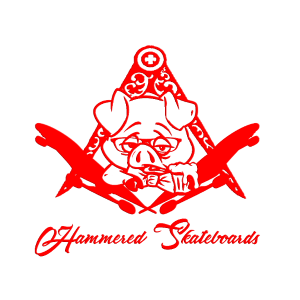 hammered skateboards