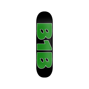 B1B logo Deck green/ black