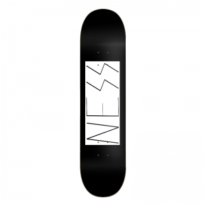 Ness Black and White Logo Deck 