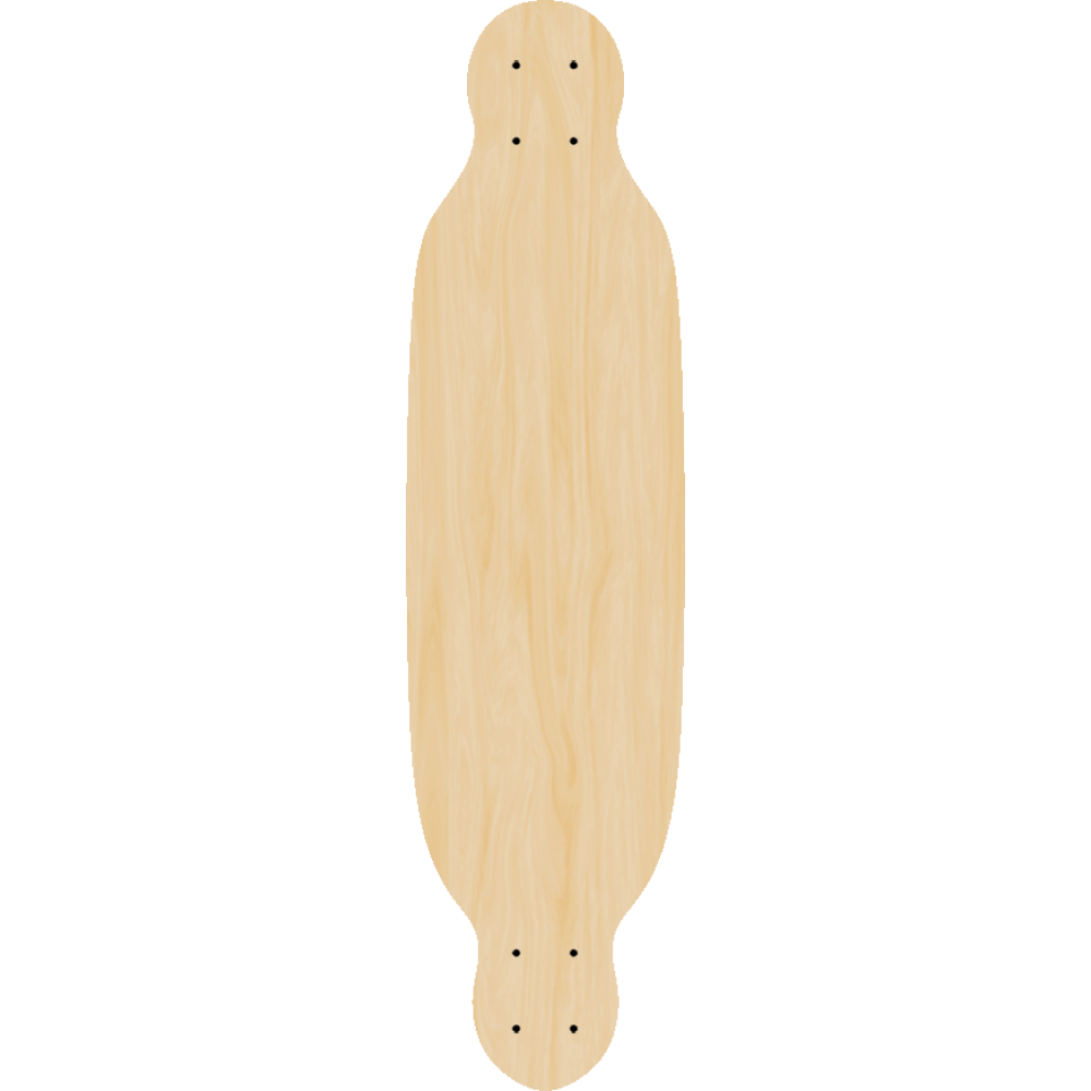 Blank All Around Longboard