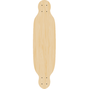 Blank All Around Longboard