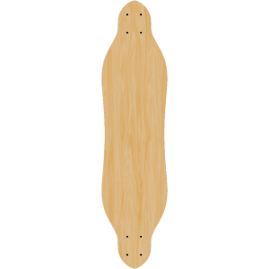 Blank Free Ride Longboard SINGLE DIY