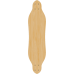 Blank Free Ride Longboard SINGLE DIY