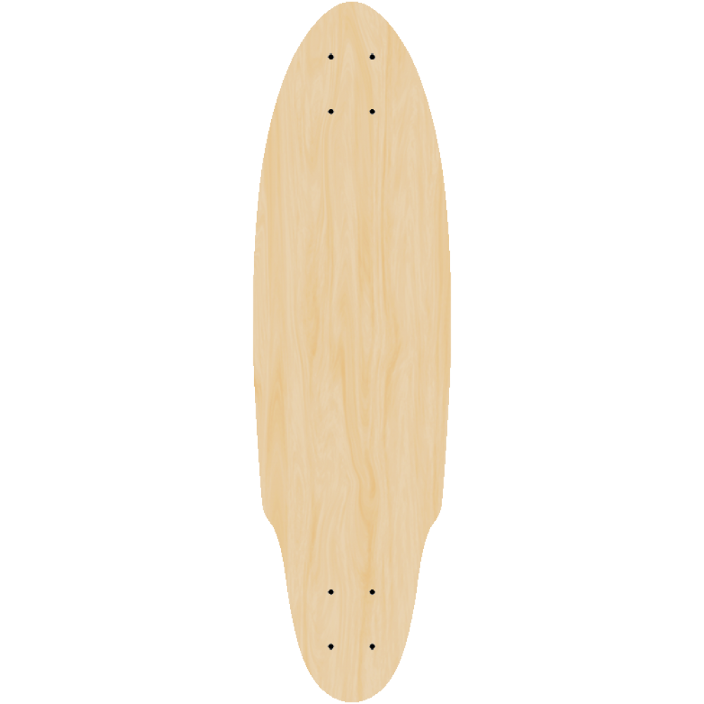 Blank Phantom Longboard