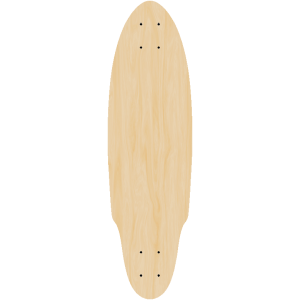 Blank Phantom Longboard