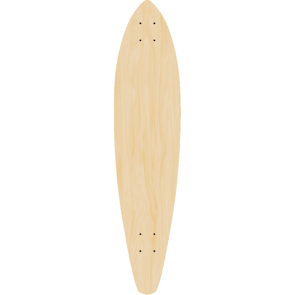 Blank Diamond Pintail Longboard