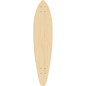 Blank Diamond Pintail Longboard