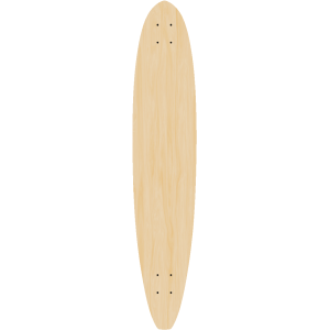 Blank Hardtail Cruiser Longboard