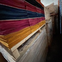 Stained maple veneer for blank skateboard decks