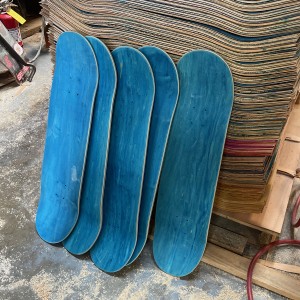 5-Pack Blank Skateboard Deck Bundle – 7-Ply Maple