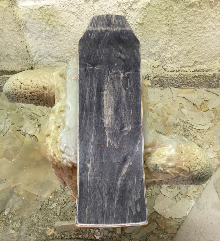 Colaxi Blank Skateboard Deck DIY Painting Replacement Portable Wood Deck Kids Diy Skateboard For Kids Children Boys Girls Beginners 60cm No