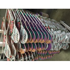 Rack of printed decks