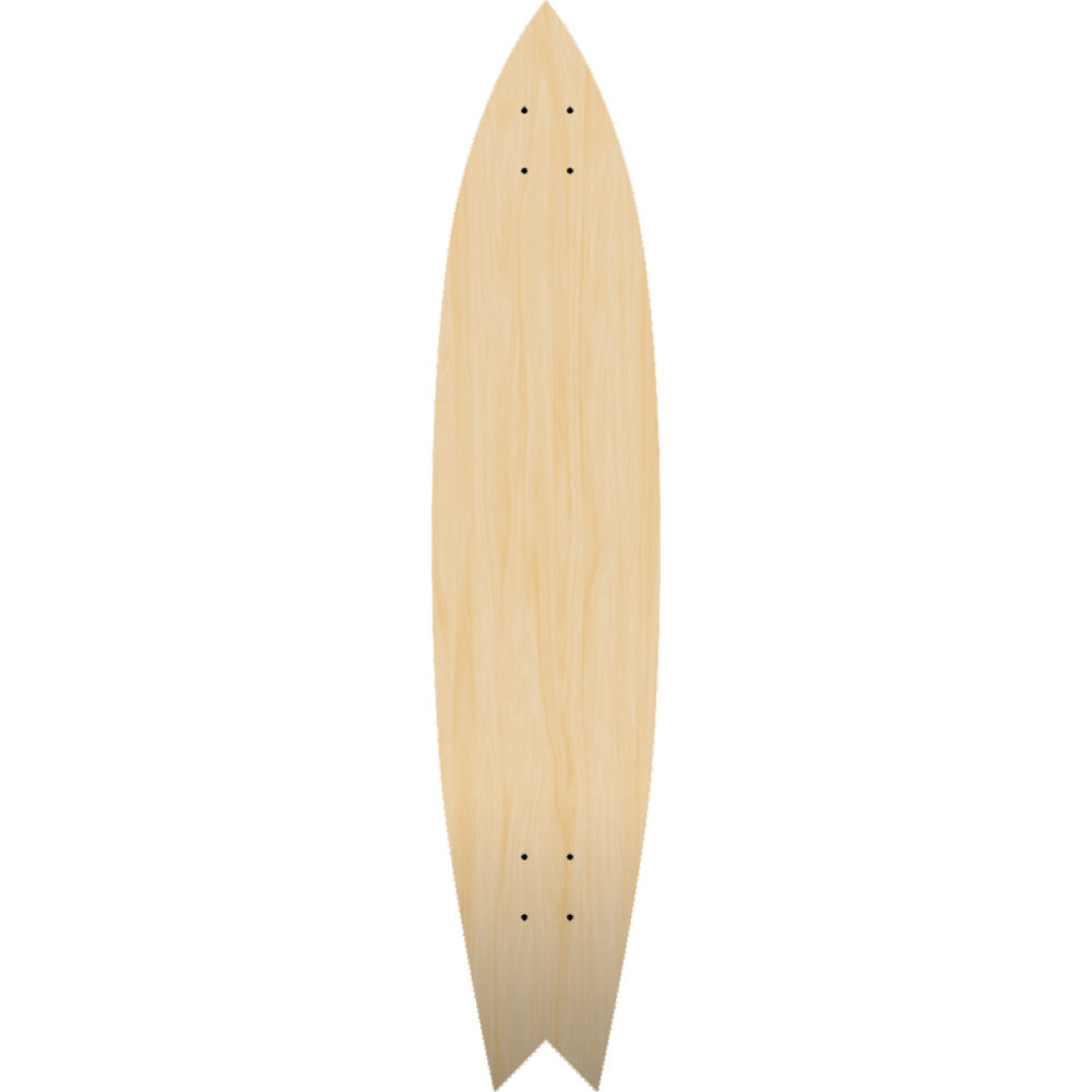 Monster Fish Tail Longboard