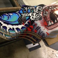 custom longboard shape